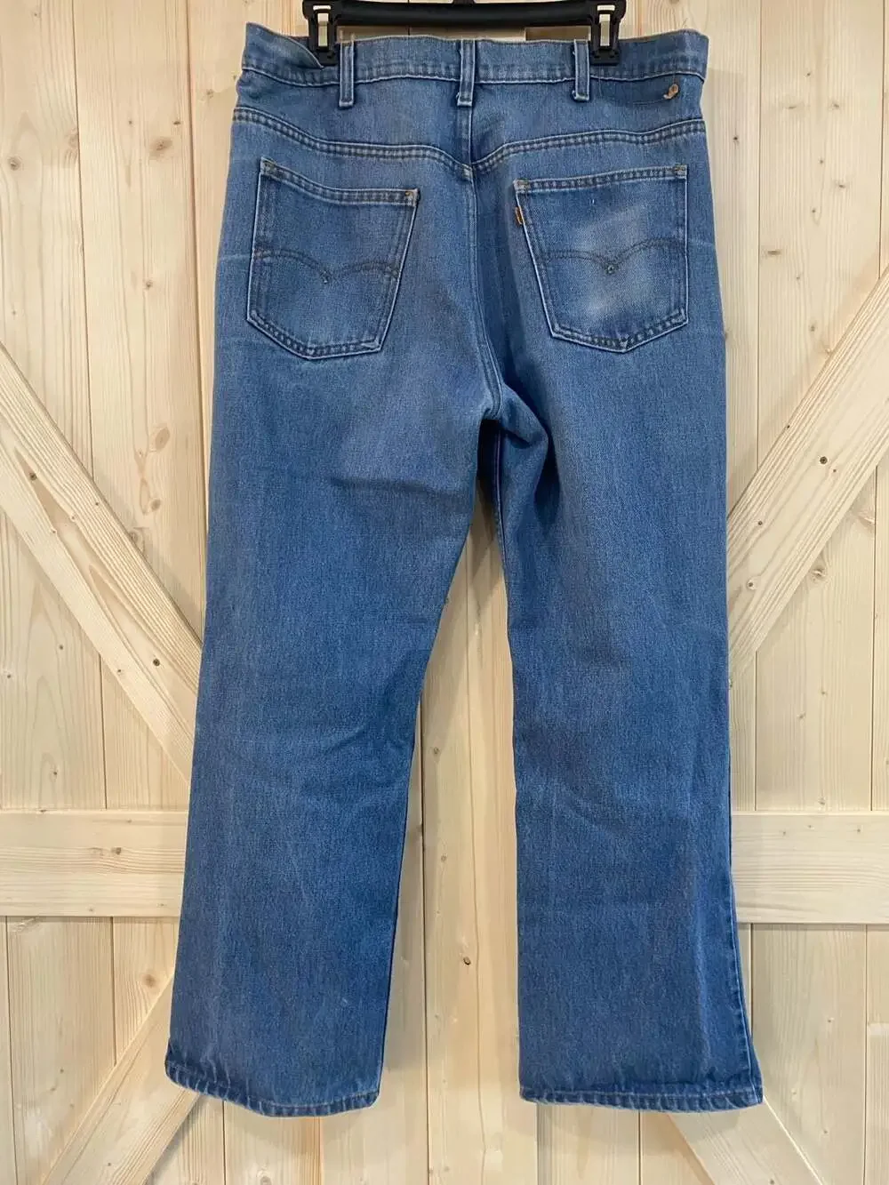 Vintage Levi's Orange Tab 517 Bootcut Denim Jeans 38 x 30